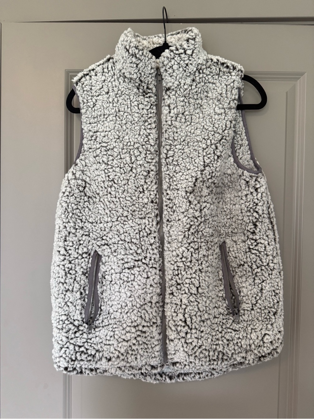Cozy gray vest
